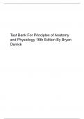 Test Bank For Principles of Anatomy and Physiology 16th Edition By Bryan Derrick.pdf