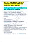 ALL ATI EXAMS QUESTIONS WITH CORRECT ANSWERS COMBINED TOGETHER JUST FOR YOU&period;&period;pdf