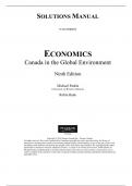 Solution Manual for Microeconomics Canada in the Global Environment 9th Edition By Robin Bade, Michael Parkin Chapter 1-31