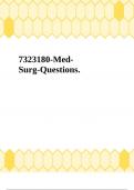 7323180-Med- Surg-Questions&period;