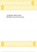 NURSING MED SURG 98158431-Gero-Nurse-Exam&period;