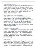 Introduction to Data Structures and Algorithms
