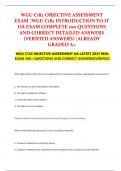 WGU C182 OBJECTIVE ASSESSMENT EXAM /WGU C182 INTRODUCTION TO IT  OA EXAM COMPLETE 100 QUESTIONS  AND CORRECT DETAILED ANSWERS  (VERIFIED ANSWERS) |ALREADY GRADED A+ 