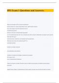 IPE Exam 1 Questions and Answers&period;