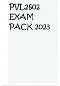 PVL2602 EXAM PACK 2023