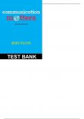 Test Bank For Communication Matters 2nd Edition By Kory Floyd