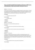 Neuro&comma; Latest Review 2023 Practice Questions and Answers&comma; 100&percnt; Correct with Explanations&comma; Highly Recommended&comma; Download to Score A&plus;