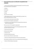 2022-2023 RN Hesi Exit V2 COMPLETE 160 QUESTION AND ANSWERS
