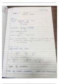 Class Notes : Chemical Kinetics