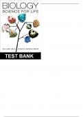  Test Bank For Biology Science for Life 5th Edition by Belk 