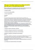 OB 6301 EXAM 1 Test Bank Updated &semi;Everything you need to pass OB 6301 exam 1 is here&comma;guaranteed success