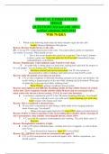 MEDICAL EMERGENCIES FISDAP QUESTIONS 3rd test-with 100&percnt; verified solutions-2023-2024&period;pdf  ACTUAL ANSWERS 