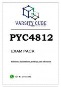 PYC4812 EXAM PACK 2023