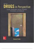Test Bank For Drugs in Perspective Causes, Assessment, Family, Prevention, Intervention, And Treatment(B&b Health) 9th Edition by Richard Fields
