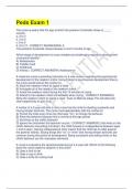 Peds Exam 1