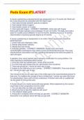 Peds Exam &num;1LATEST