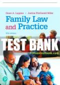 Test Bank For Family Law and Practice 5th Edition All Chapters - 9780137407354