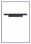 TEST BANK FOR The Language of Medicine, 12th Edition BY Davi-Ellen Chabner