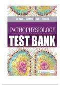 Test Bank For Pathophysiology &lpar;The Biologic Basis for Disease in Adults and Children&rpar; 8th Edition by Kathryn L&period; McCance and Sue E&period; Huether's 