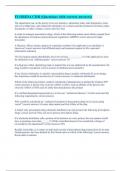 FLORIDA CDR &lpar;Questions with correct answers&rpar;