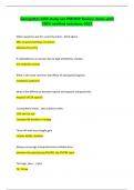 Georgettes LMR study set-PMHNP Review items-with 100&percnt; verified solutions-2023