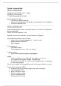 Gedrag in organisaties aantekeningen colleges 22&sol;23