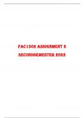 FAC1502 Assignment 2 Second   Semester 2022