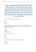 HESI Math Questions, HESI A&P Questions, HESI Reading Questions, Hesi Vocabulary, HESI A2: Math practice test, BEST hesi a2 version 1 and 2, HESI Math Questions!!!, Hesi A2 Vocabulary from book, HESI A2 - Reading Comprehension!, hesi A2 Entrance