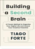 BUILDING A SECOND BRAIN by Tiago Forte