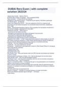  DUBAI Rera Exam &vert; with complete solution 2023&sol;24