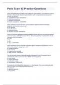 Peds Exam &num;2 Practice Questions&vert;Peds Exam &num;2 Practice Questions