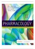 Test Bank For Pharmacology A Patient-Centered Nursing Process Approach 11th Edition by Linda E. McCuistion | Newest Version 2023/2024 | 9780323793155 | Chapter 1-58 | Complete Questions and Answers A+