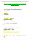 Sterile Processing Certification Exam-with 100&percnt; verified solutions-2023-2024&period;pdf ACTUAL ANSWERS 