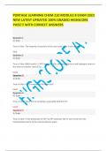 PORTAGE LEARNING CHEM 210 MODULE 8 EXAM 2023 NEW LATEST UPDATED 100&percnt; GRADED HIGHSCORE PASS&excl;&excl;&excl; WITH CORRECT ANSWERS