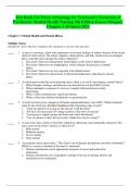 Test Bank For Davis Advantage for Townsend&rsquo;s Essentials of Psychiatric Mental Health Nursing 9th Edition Karyn Morgan-Chapter 1-29-latest-2023&period;pdf ACTUAL ANSWERS 