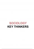 Sociologist and Research methods for GCSE and AS/A Level 