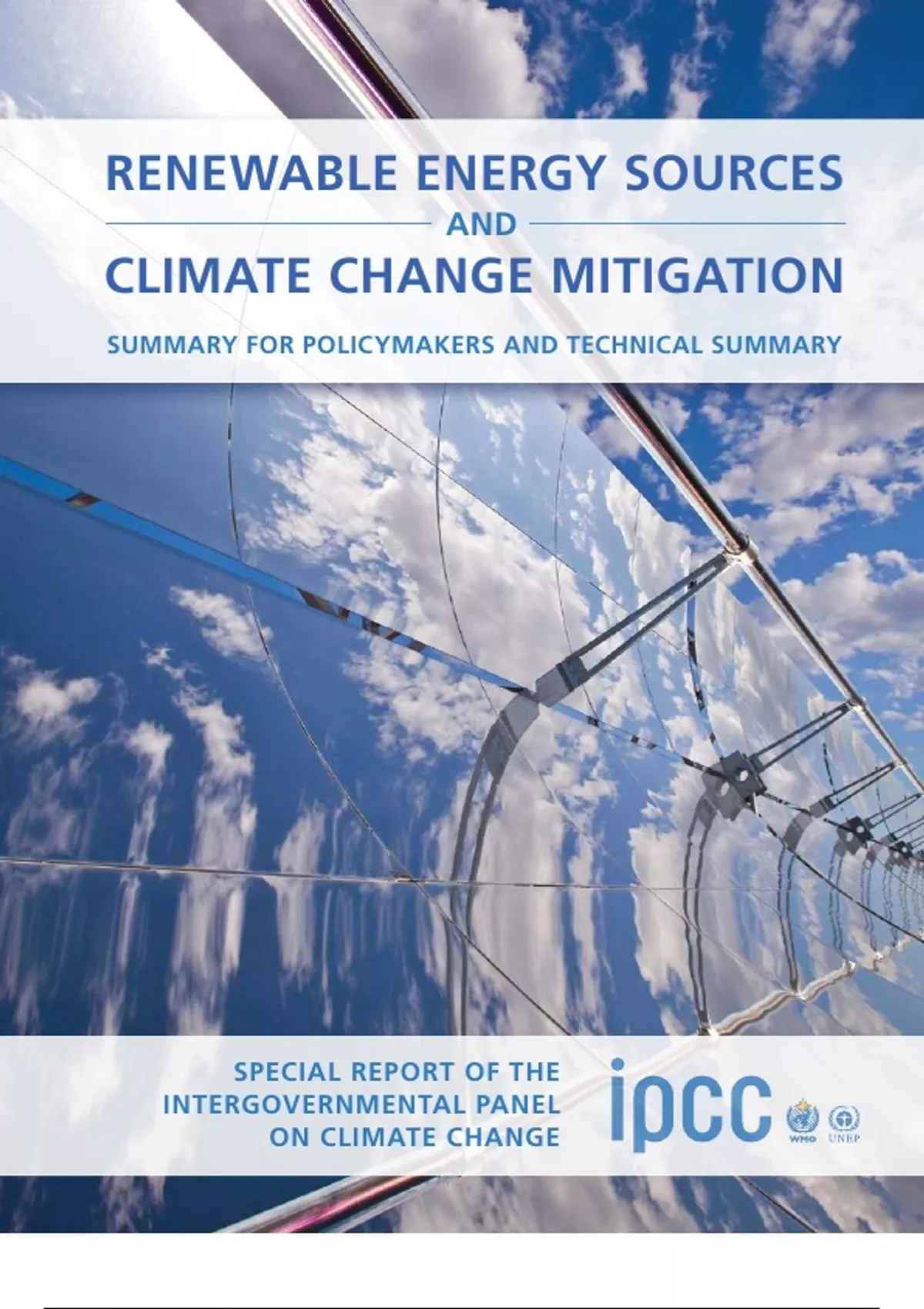 RENEWABLE ENERGY SOURCES AND CLIMATE CHANGE MITIGATION SPECIAL REPORT ...