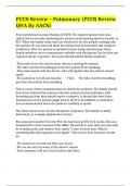 PCCN Review &ndash; Pulmonary &lpar;PCCN Review Q&A By AACN&rpar;