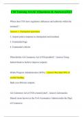 CM Training AAAE &lpar;Questions & Answers&rpar;2023
