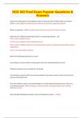 HCD 303 Bundled Exams with Complete Solution 2023&sol;24 &vert; Verified &vert; Guaranteed Success