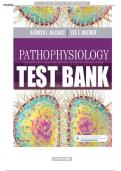 PATHOPHYSIOLOGY 8TH EDITION MCCANCE TEST BANK, Complete Questions & Answers (2022/2023)