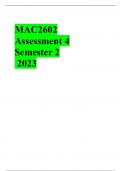 MAC2602 EXAM PACK 2024