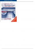 Essentials of Business Law and the Legal Environment International Edition 10th Edition by Richard A&period; Mann - Test Bank
