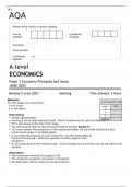 AQA A-level ECONOMICS Paper 3 JUNE 2023 FINAL QUESTION PAPER > Economic Principles and Issues
