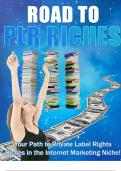 Road to PLR Riches