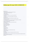 Sheldon opm 311 exam 2 100&percnt; COMPLETE