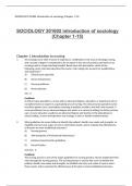 SOCIOLOGY 201602 introduction of sociology &lpar;Chapter 1-15&rpar;