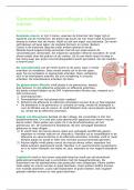 Samenvatting colleges Nieren - Circulatie III  -  UU geneeskunde