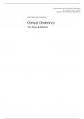Clinical Obstetrics - 2007 - Reece - Questions and Answers Clinical Obstetrics The Fetus   Mother 100% Complete Guaranteed Success