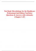 bundle for Test Bank for Microbiology, A Systems Approach